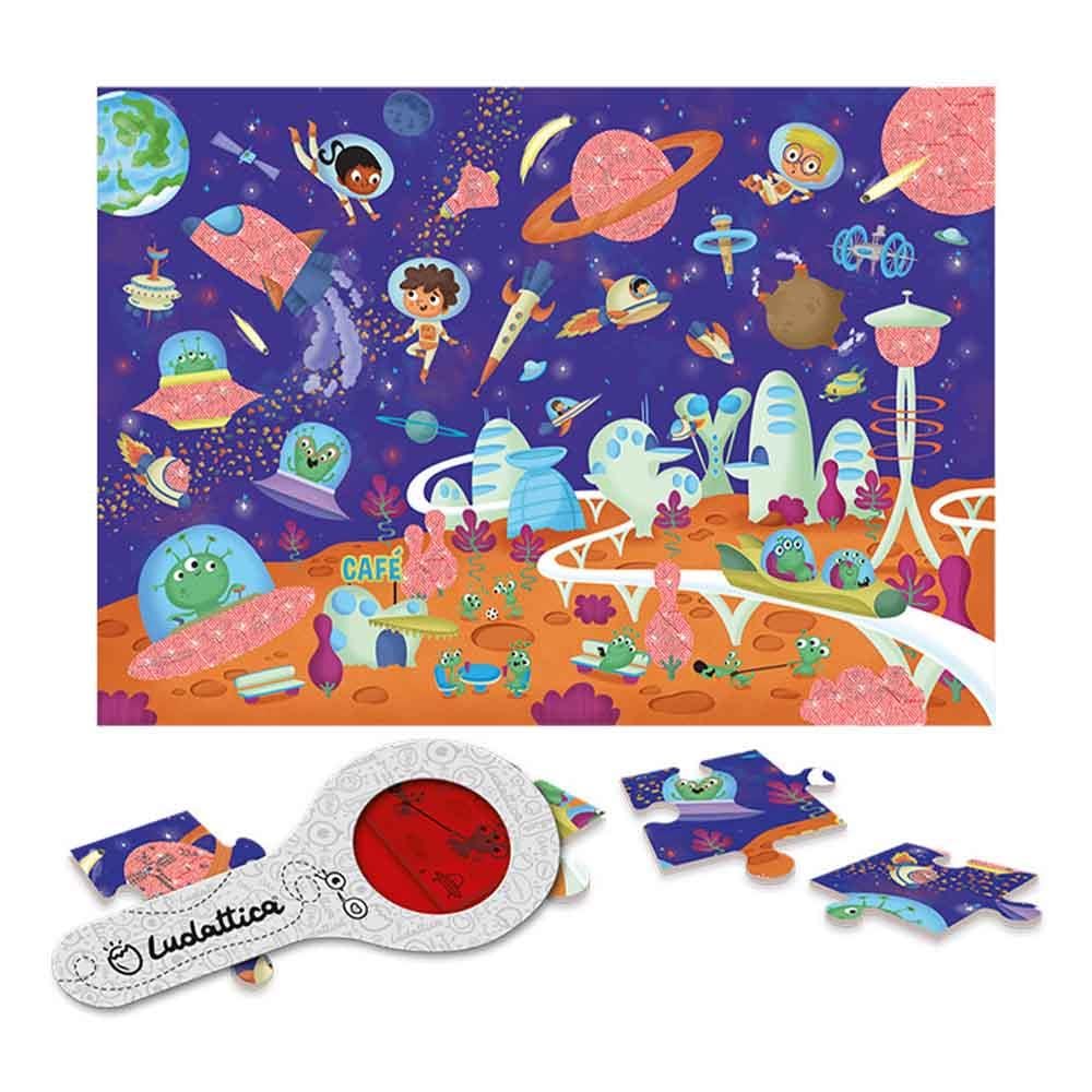 La Spazio - Space - Secret Puzzle Çocuk Kitapları Uzmanı - Children's Books Expert