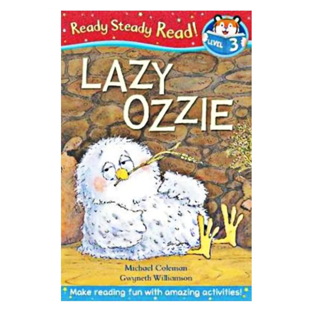 LAZY OZZIE - READY STEADY READ! - LEVEL 3 #yeni gelenler Çocuk Kitapları Uzmanı - Children's Books Expert