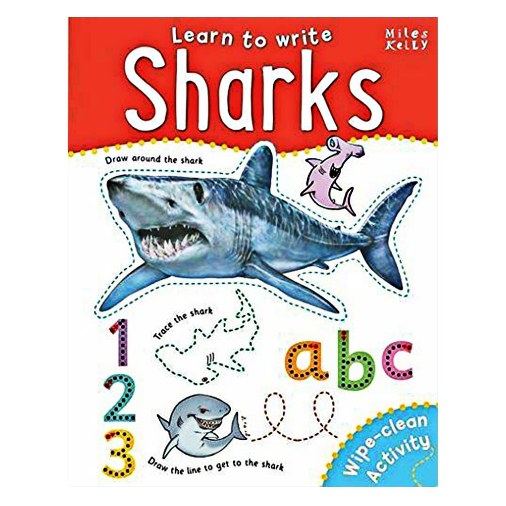 LEARN TO WRITE SHARKS Çocuk Kitapları Uzmanı - Children's Books Expert