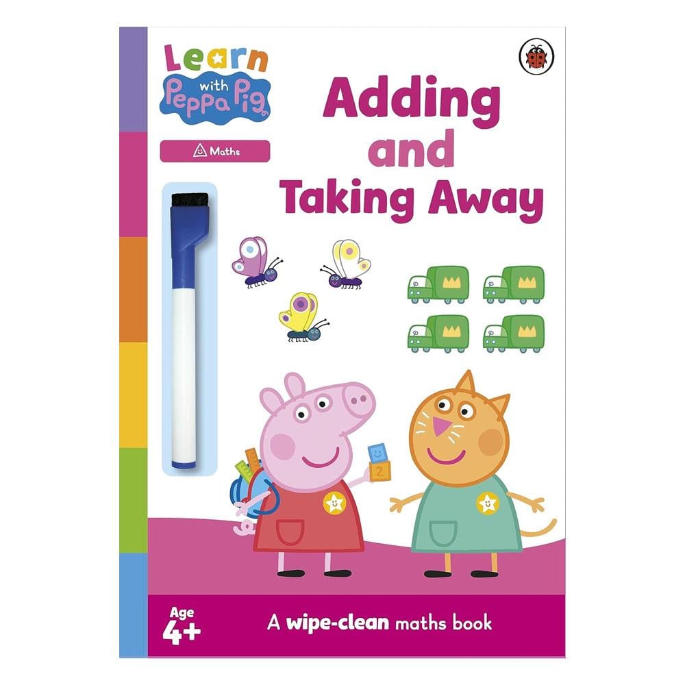 Learn with Peppa - Adding and Taking Away Çocuk Kitapları Uzmanı - Children's Books Expert