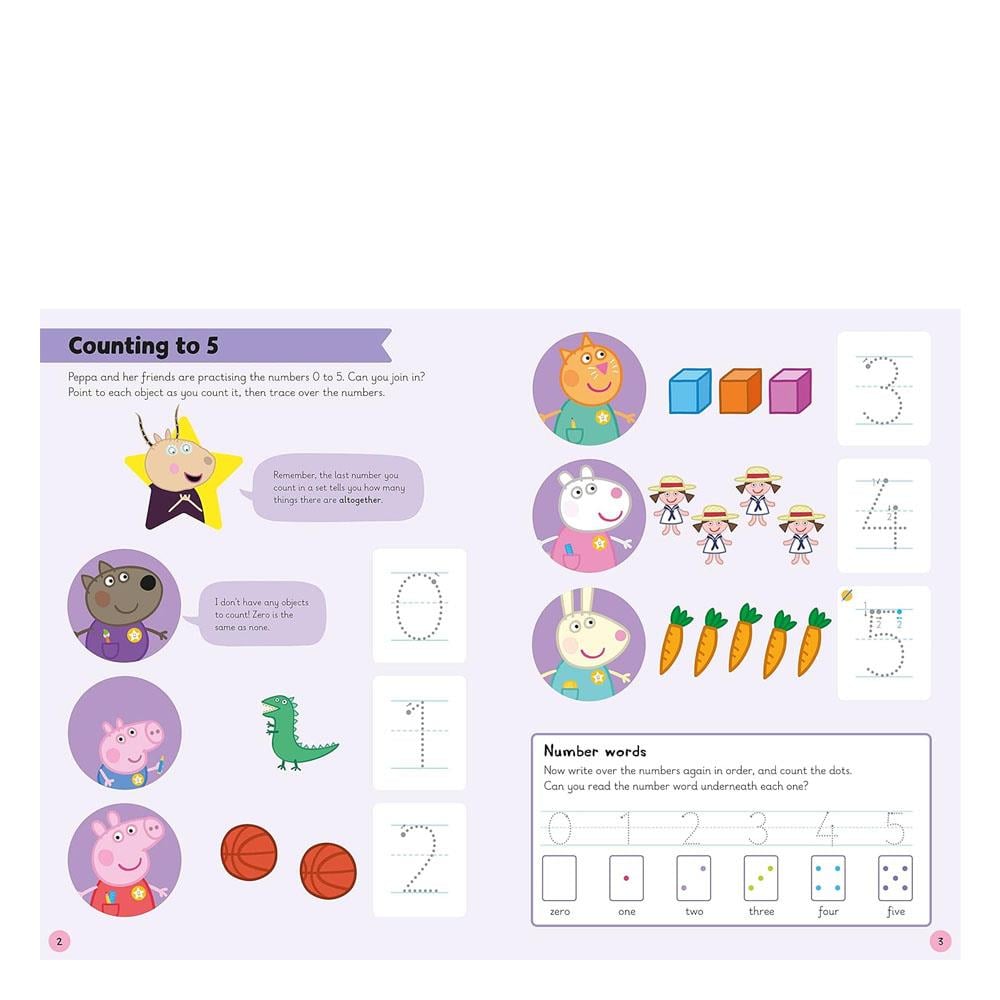 Learn with Peppa - Counting 0–20 Çocuk Kitapları Uzmanı - Children's Books Expert