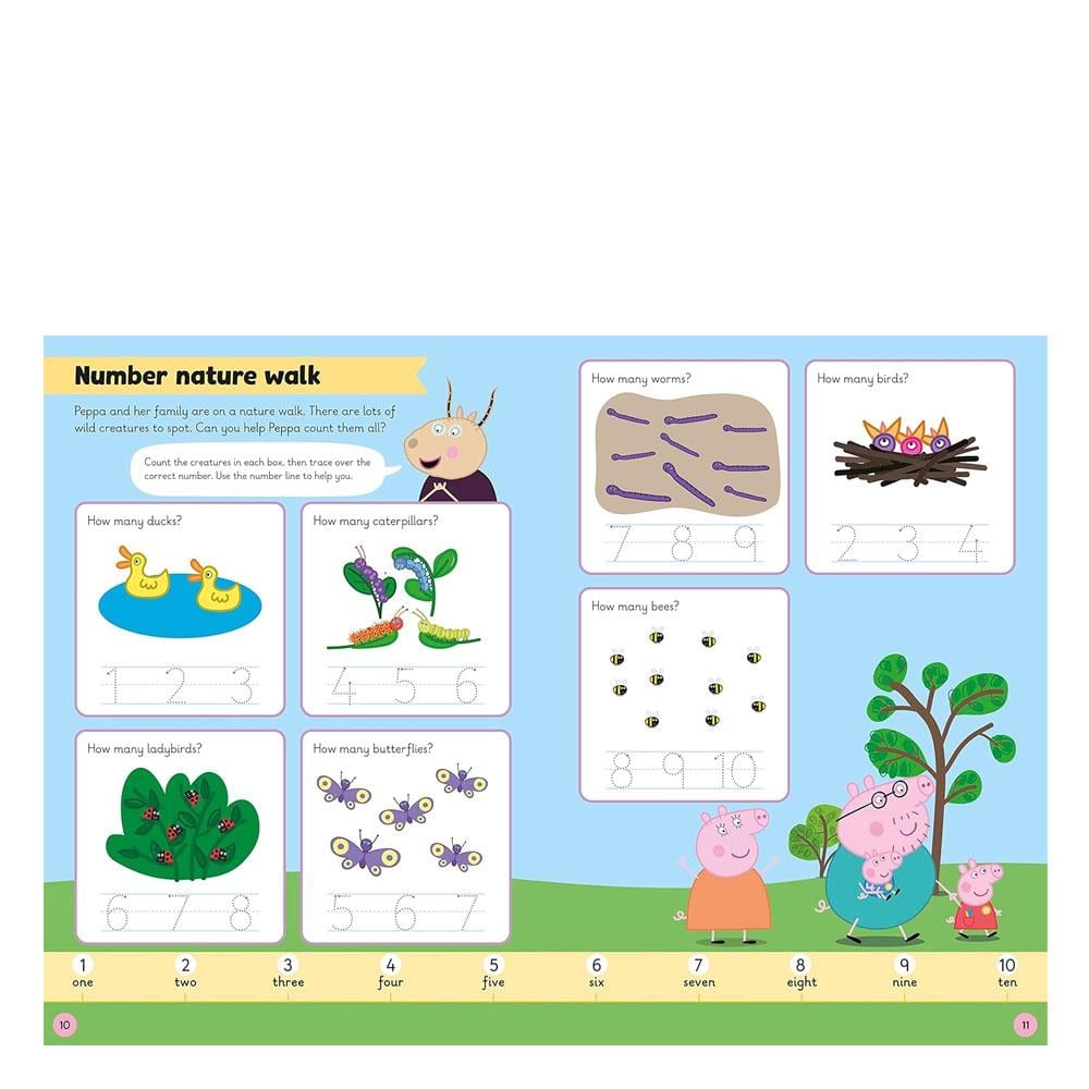 Learn with Peppa - Counting 0–20 Çocuk Kitapları Uzmanı - Children's Books Expert