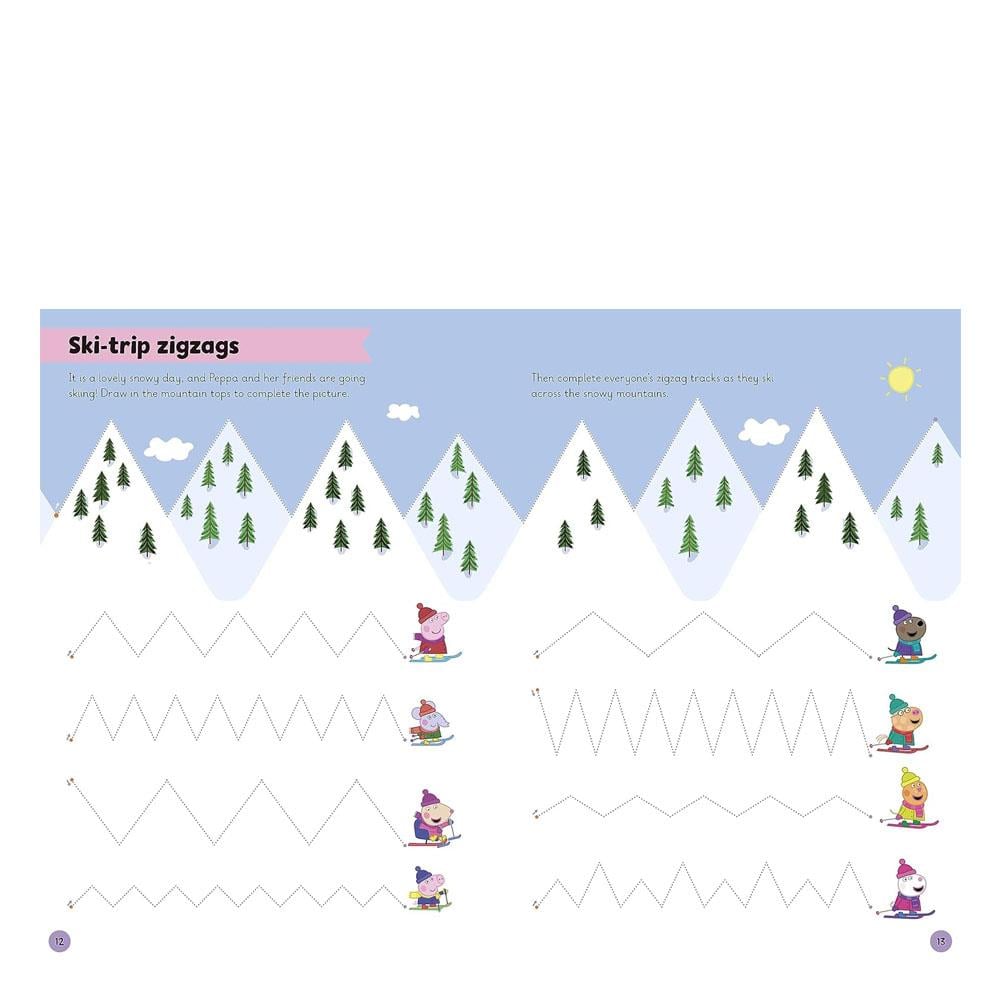 Learn with Peppa - Pen Control Wipe-Clean Activity Çocuk Kitapları Uzmanı - Children's Books Expert