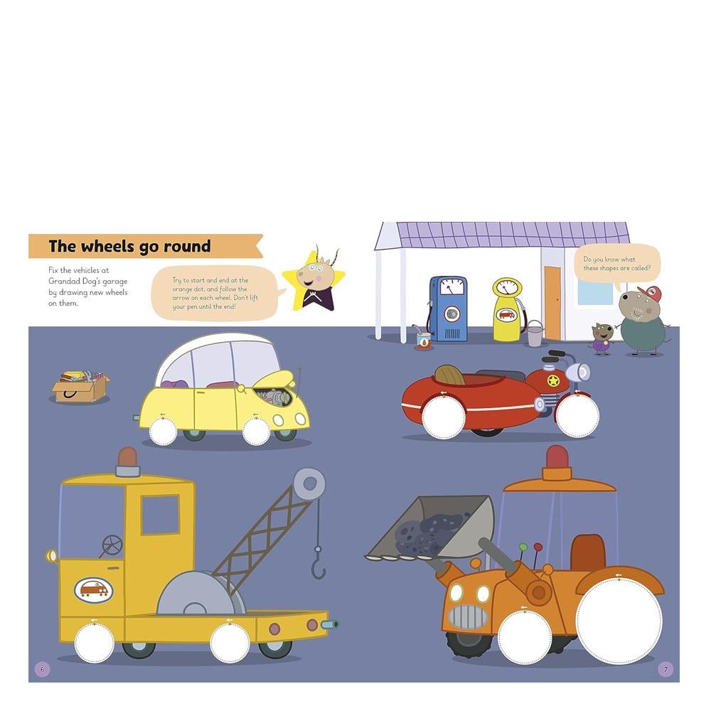 Learn with Peppa - Pen Control Wipe-Clean Activity Çocuk Kitapları Uzmanı - Children's Books Expert