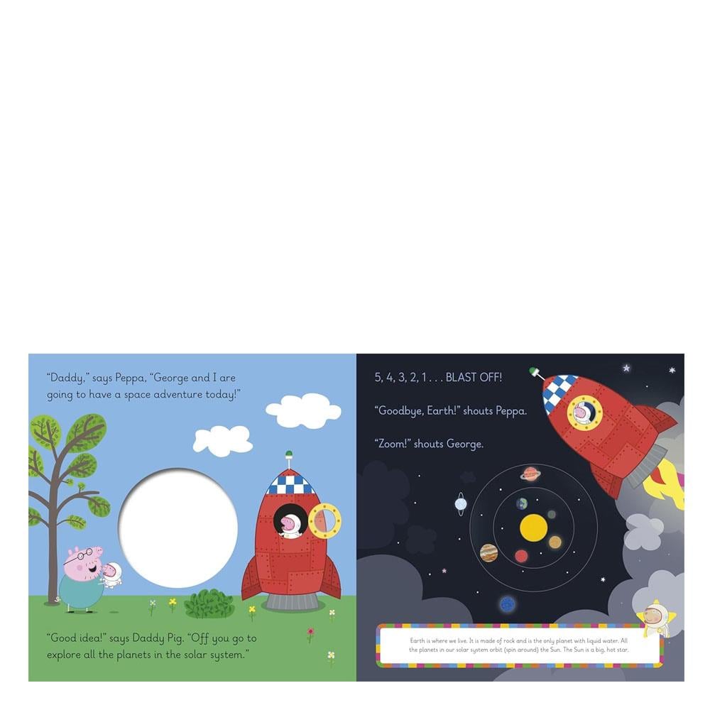 Learn with Peppa - Peppa Explores Space Çocuk Kitapları Uzmanı - Children's Books Expert