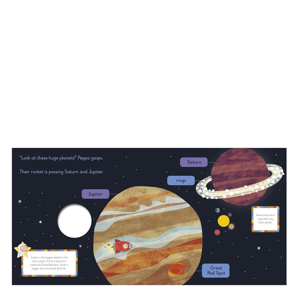 Learn with Peppa - Peppa Explores Space Çocuk Kitapları Uzmanı - Children's Books Expert