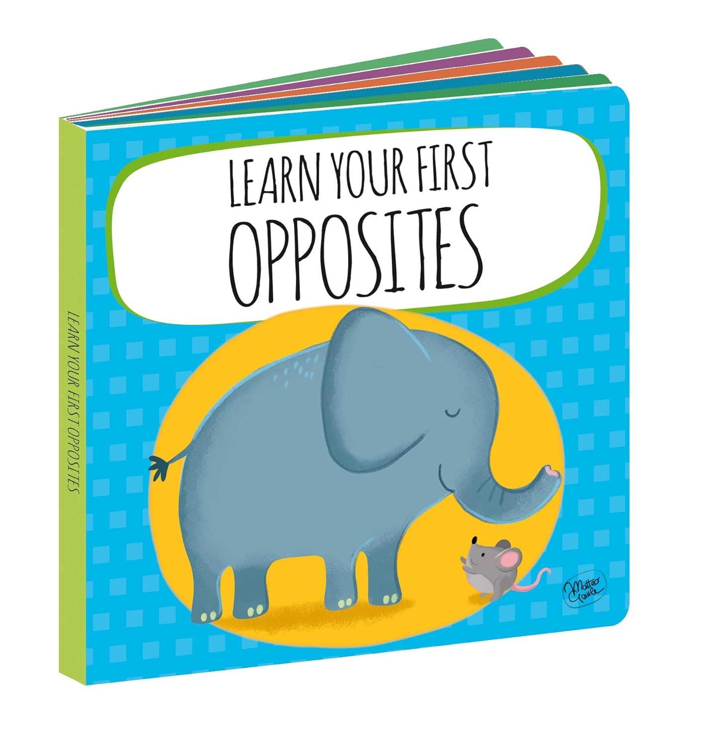 Learn Your First Opposites - Steam Puzzle Çocuk Kitapları Uzmanı - Children's Books Expert