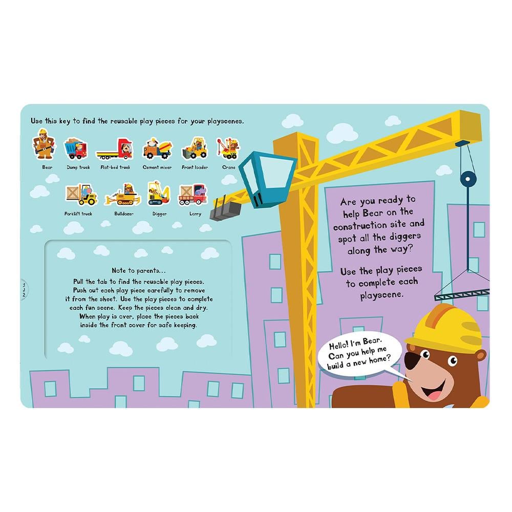 Lets Explore The Construction Site Çocuk Kitapları Uzmanı - Children's Books Expert