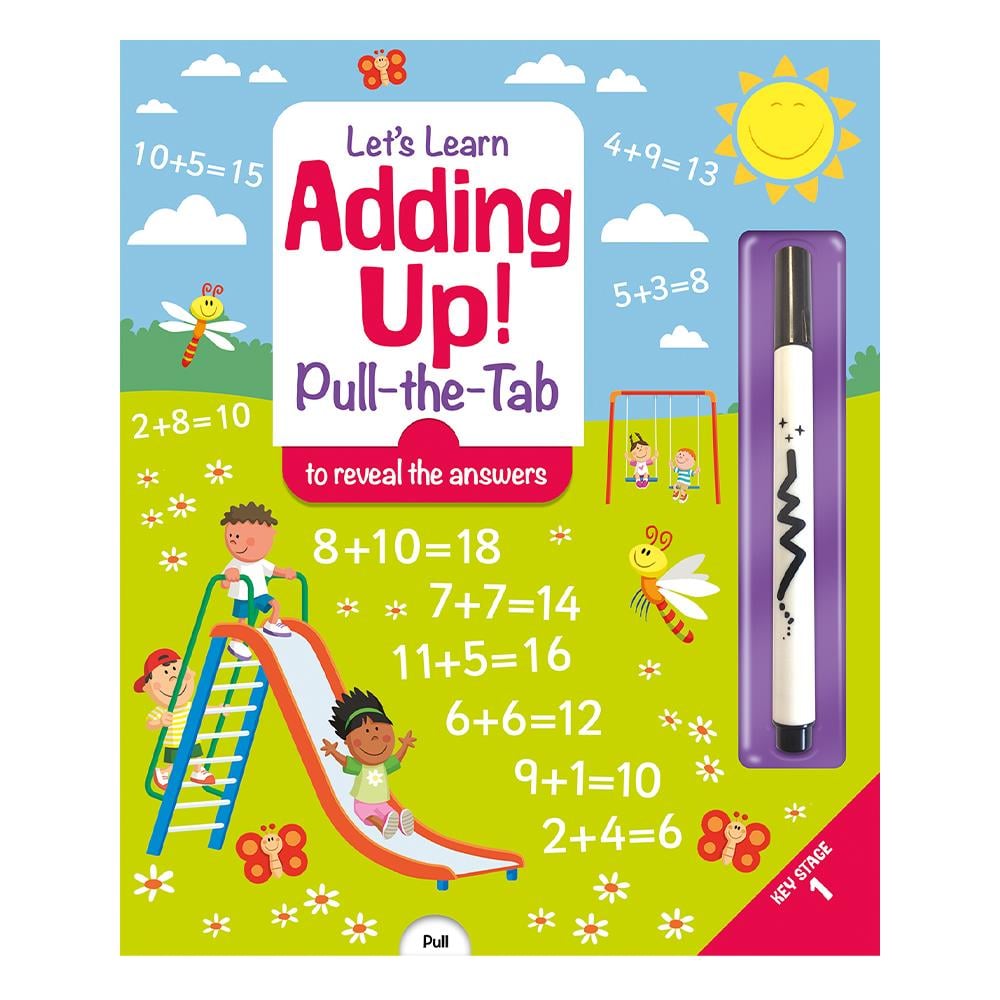 Lets Learn Adding Up - Pull The Tab Çocuk Kitapları Uzmanı - Children's Books Expert