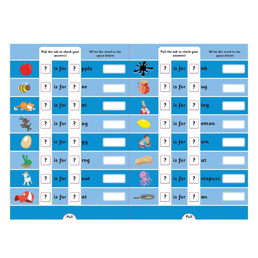 Lets Learn The Alphabet - Pull The Tabs Çocuk Kitapları Uzmanı - Children's Books Expert