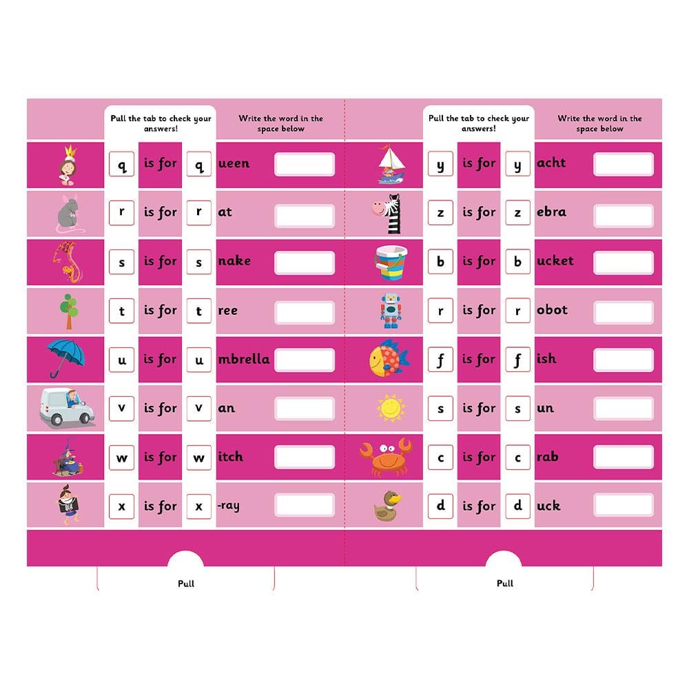 Lets Learn The Alphabet - Pull The Tabs Çocuk Kitapları Uzmanı - Children's Books Expert