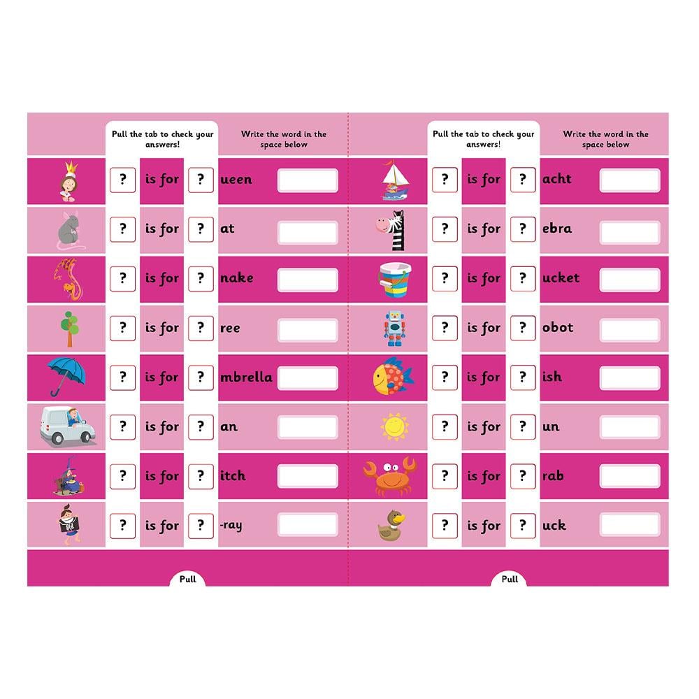 Lets Learn The Alphabet - Pull The Tabs Çocuk Kitapları Uzmanı - Children's Books Expert