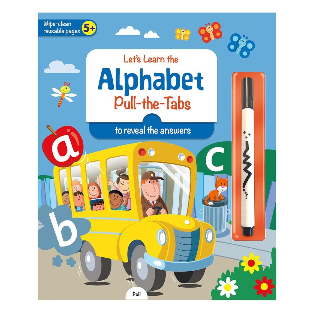 Lets Learn The Alphabet - Pull The Tabs Çocuk Kitapları Uzmanı - Children's Books Expert