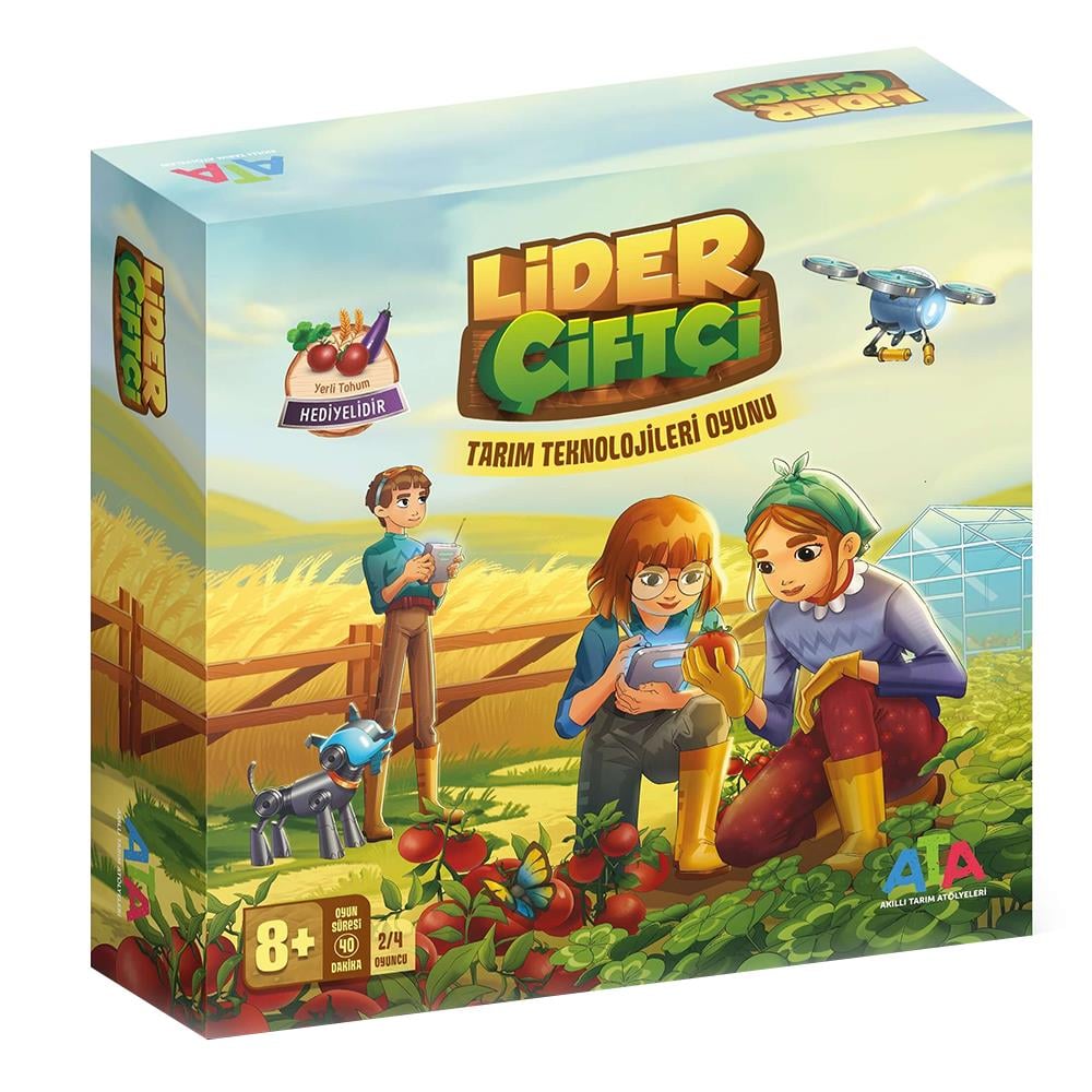 Lider Çiftçi - Tarım Teknolojileri Oyunu Çocuk Kitapları Uzmanı - Children's Books Expert
