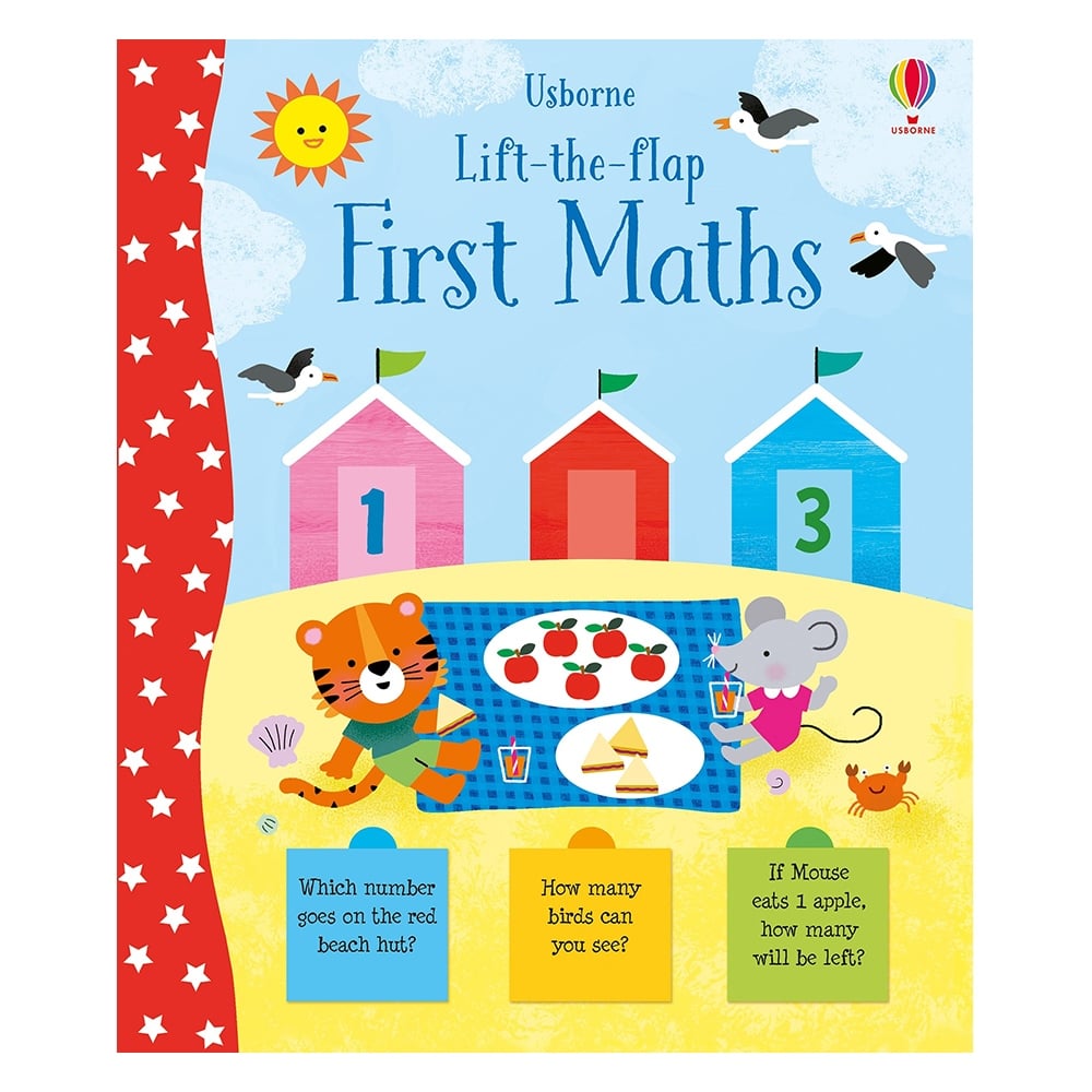 LIFT THE FLAP FIRST MATHS #yenigelenler Çocuk Kitapları Uzmanı - Children's Books Expert