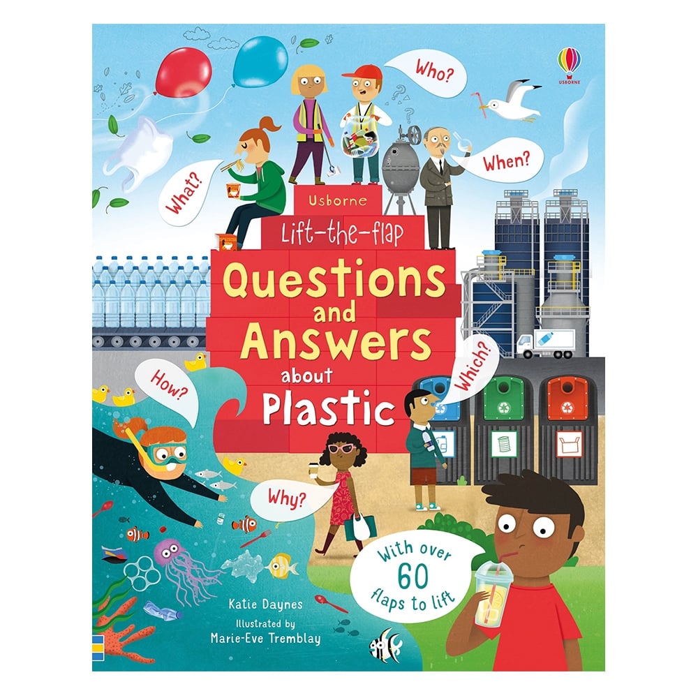 LIFT THE FLAP QUESTIONS AND ANSWERS ABOUT PLASTIC #yenigelenler Çocuk Kitapları Uzmanı - Children's Books Expert