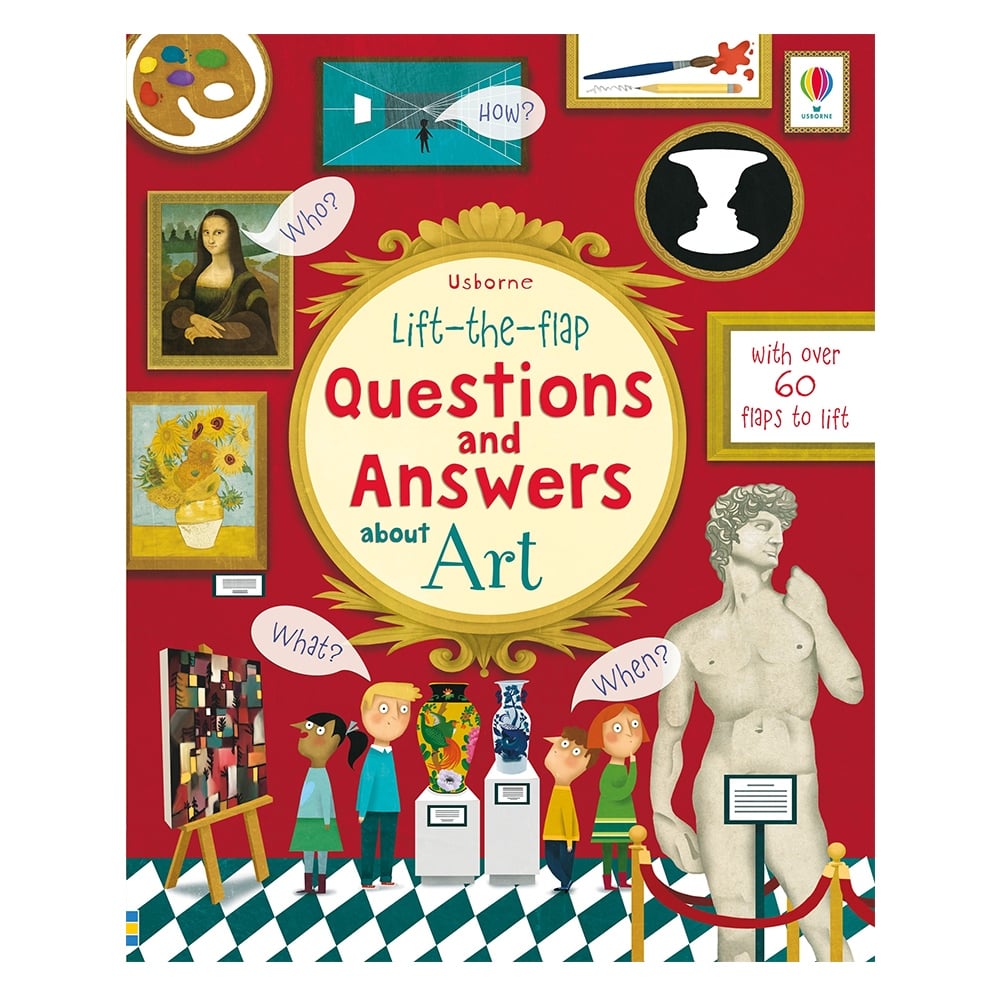 LIFT THE FLAP QUESTIONS AND ANSWERS ABOUT ART #yenigelenler Çocuk Kitapları Uzmanı - Children's Books Expert
