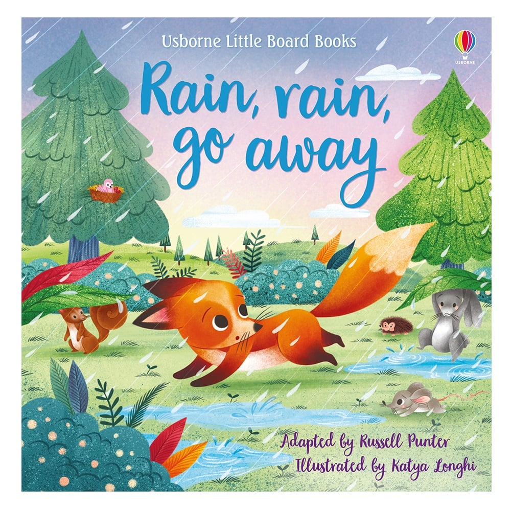 LITTLE BOARD BOOKS RAIN, RAIN, GO AWAY #yenigelenler Çocuk Kitapları Uzmanı - Children's Books Expert