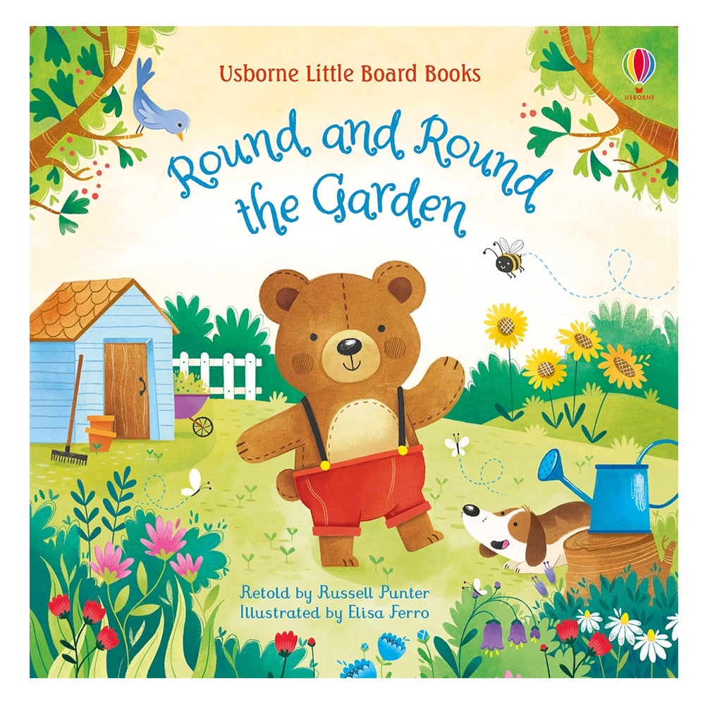 LITTLE BOARD BOOKS ROUND AND ROUND HE GARDEN #yenigelenler Çocuk Kitapları Uzmanı - Children's Books Expert