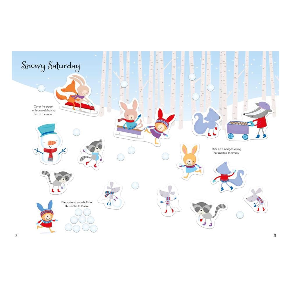 Little First Stickers Christmas Çocuk Kitapları Uzmanı - Children's Books Expert