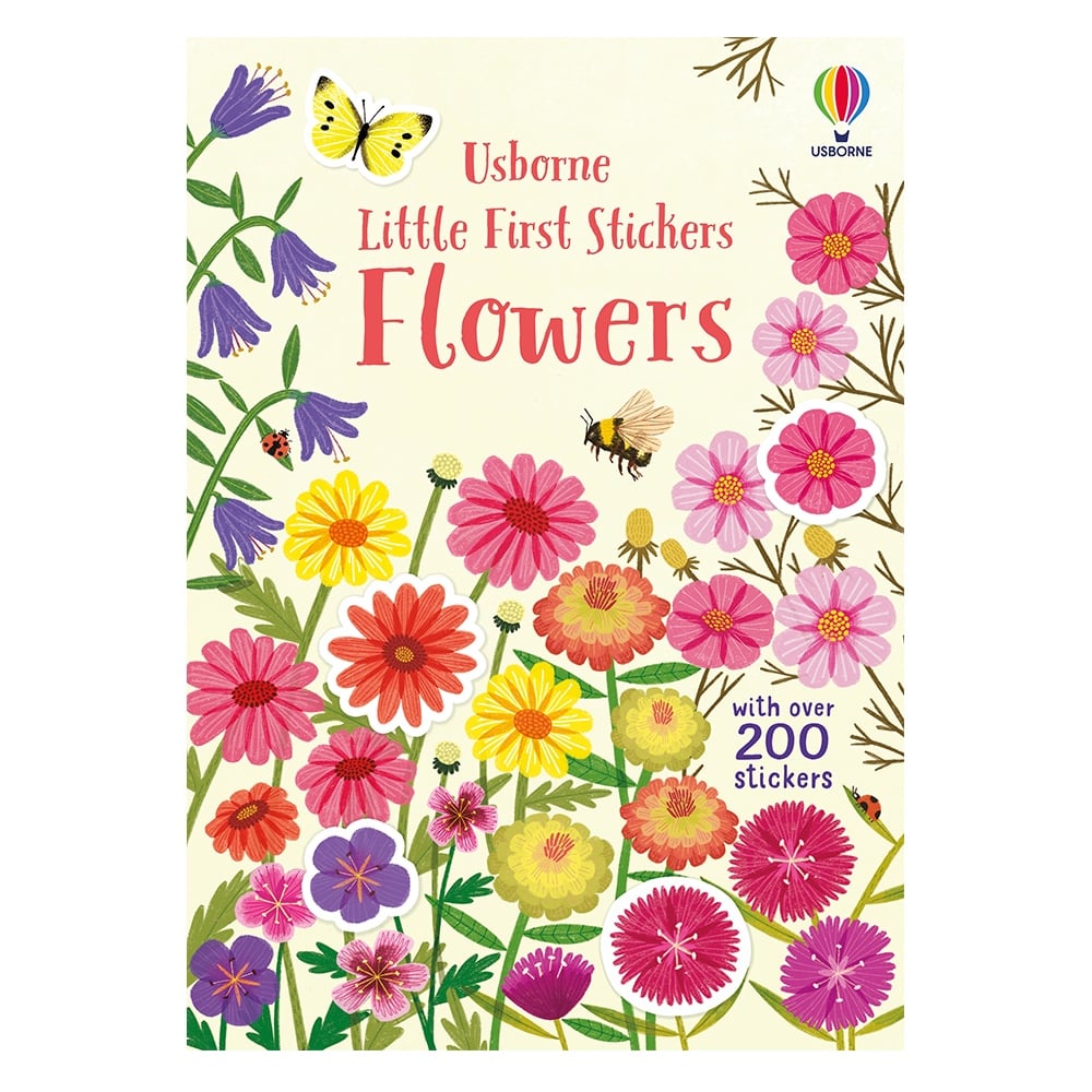 LITTLE FIRST STICKERS FLOWERS Çocuk Kitapları Uzmanı - Children's Books Expert