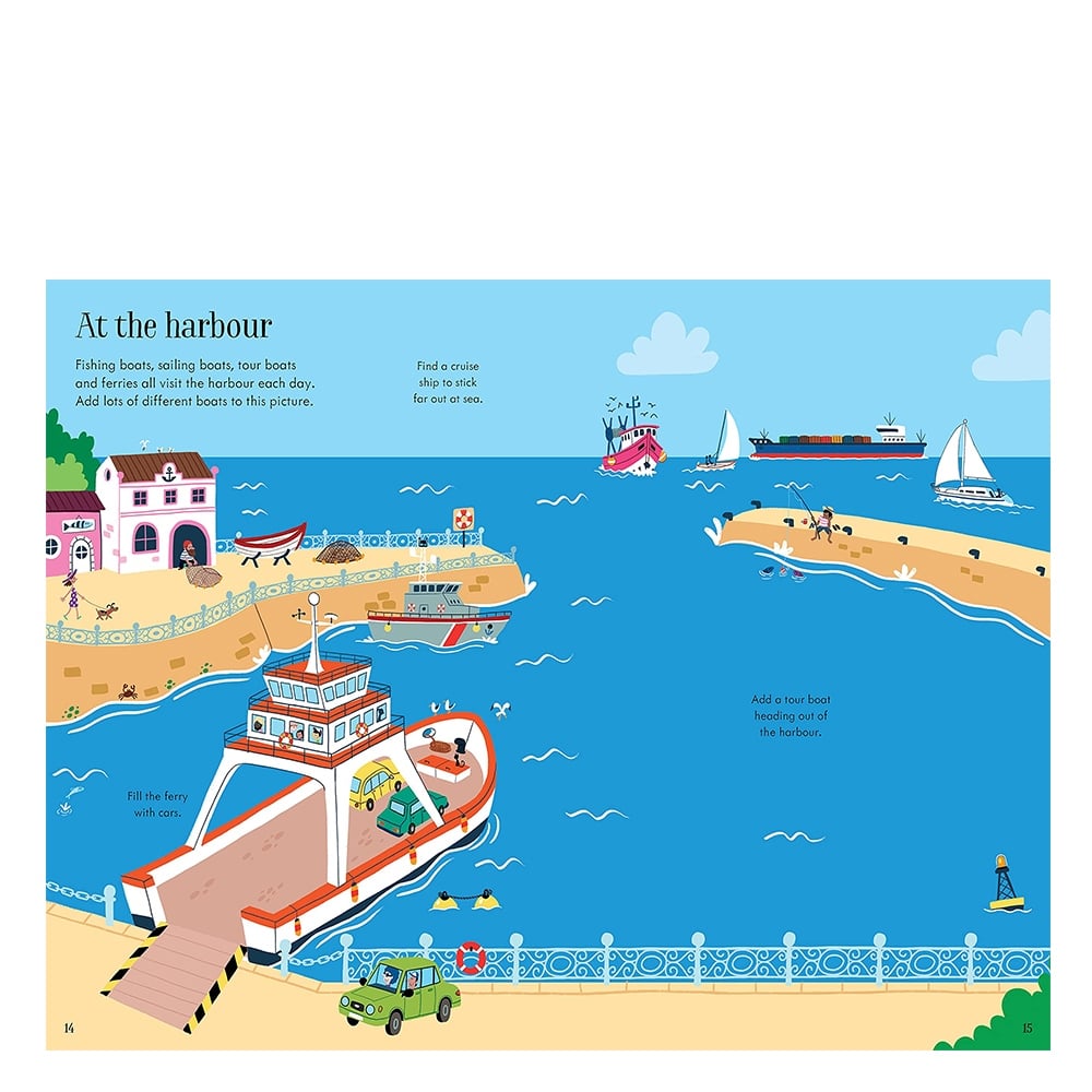 LITTLE FIRST STICKERS TRAVEL Çocuk Kitapları Uzmanı - Children's Books Expert