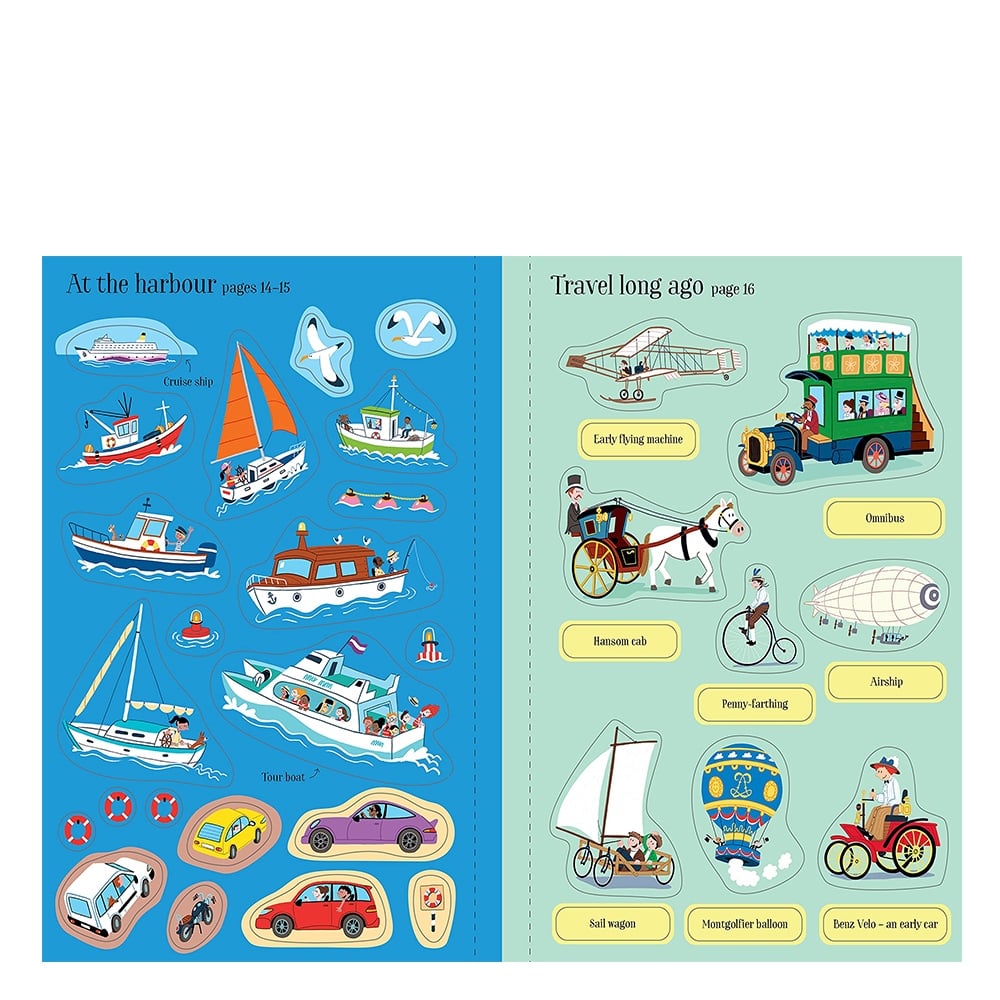 LITTLE FIRST STICKERS TRAVEL Çocuk Kitapları Uzmanı - Children's Books Expert
