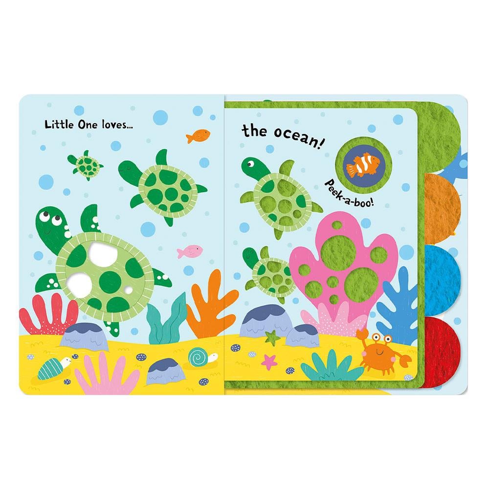 Little Ones Love The Ocean - Board Book Çocuk Kitapları Uzmanı - Children's Books Expert