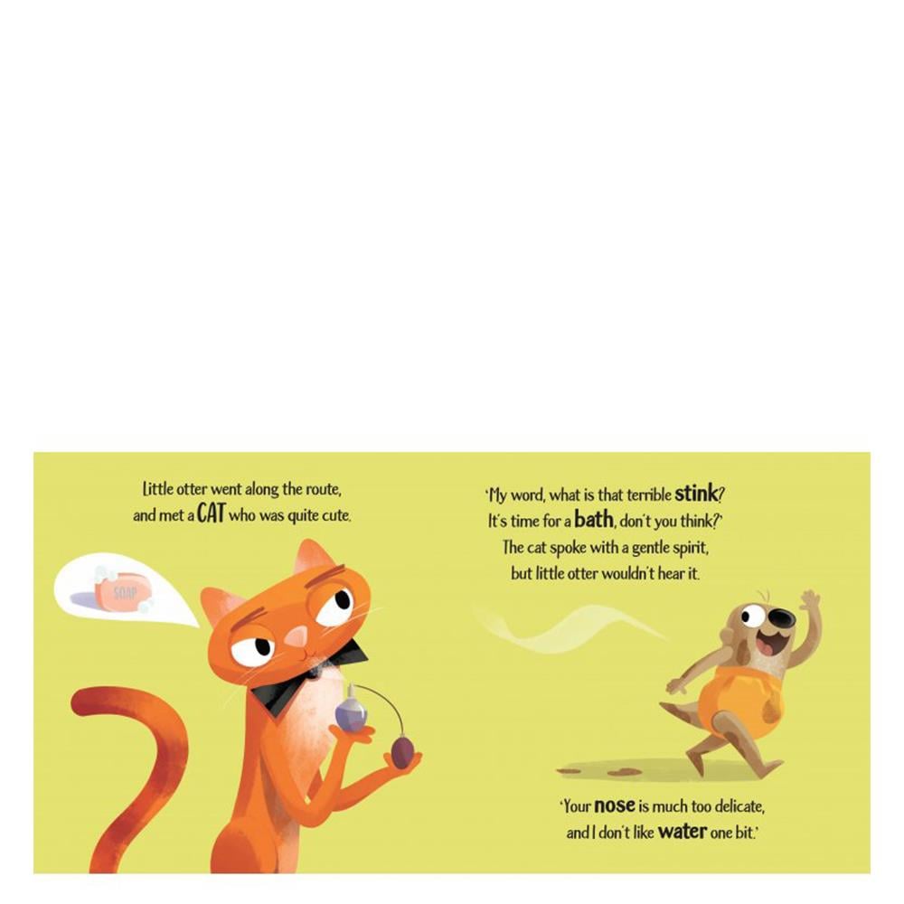 LITTLE OTTER CLEANS UP Çocuk Kitapları Uzmanı - Children's Books Expert