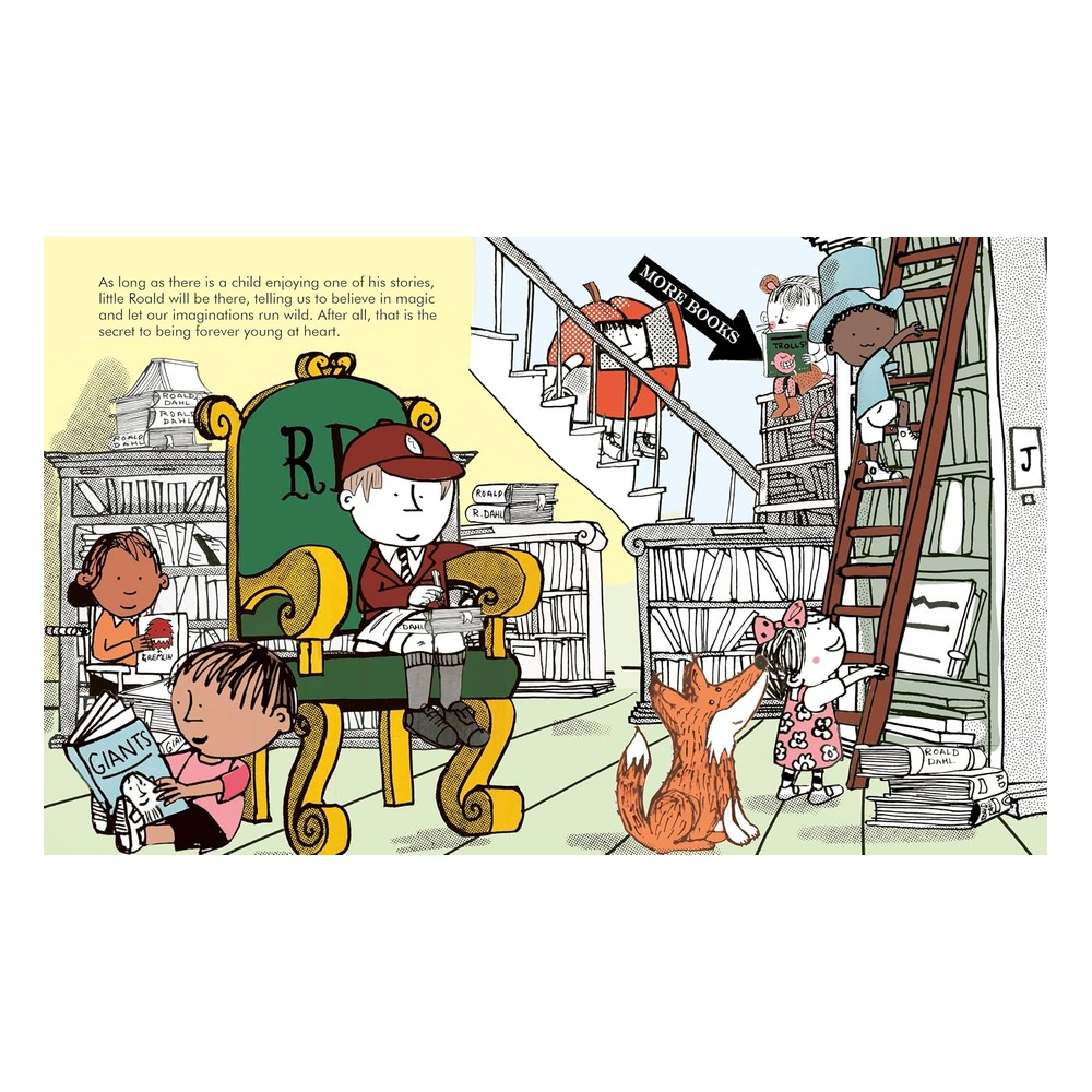 Little People Big Dreams - Roald Dahl Çocuk Kitapları Uzmanı - Children's Books Expert