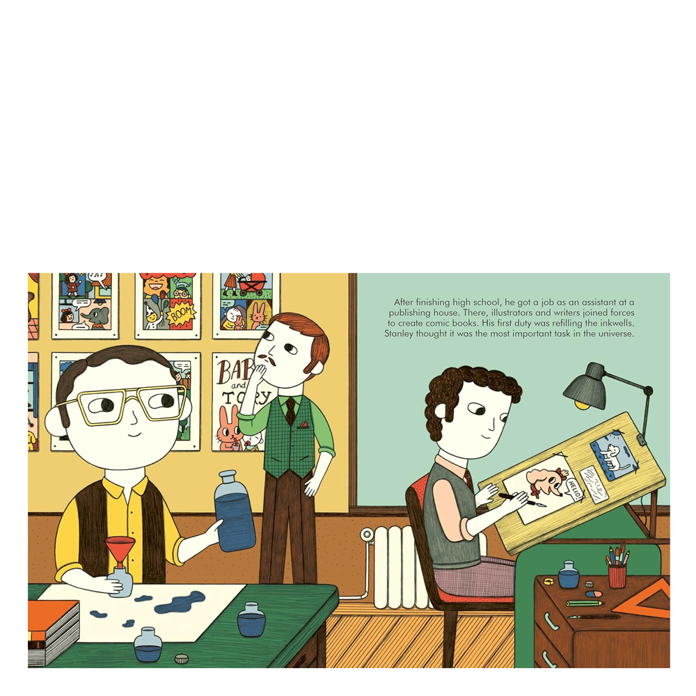 Little People Big Dreams - Stan Lee Çocuk Kitapları Uzmanı - Children's Books Expert