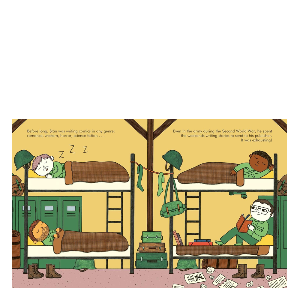 Little People Big Dreams - Stan Lee Çocuk Kitapları Uzmanı - Children's Books Expert