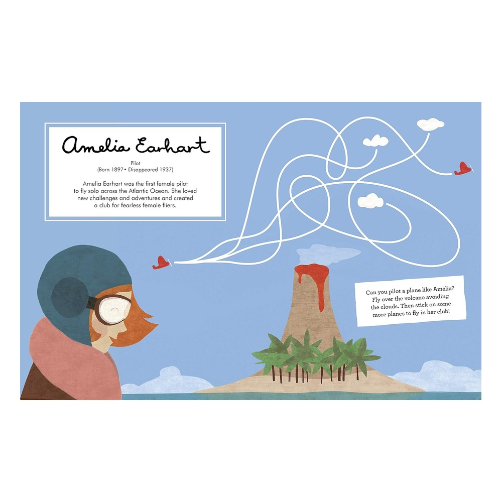 Little People BIG DREAMS Sticker Activity Book Çocuk Kitapları Uzmanı - Children's Books Expert