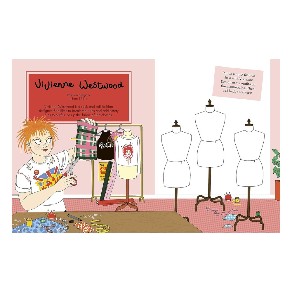 Little People BIG DREAMS Sticker Activity Book Çocuk Kitapları Uzmanı - Children's Books Expert