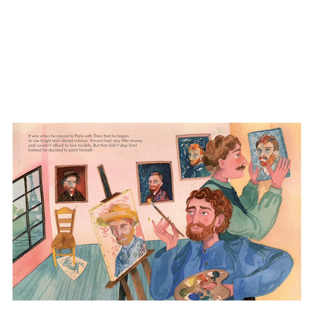 Little People Big Dreams - Vincent Van Gogh Çocuk Kitapları Uzmanı - Children's Books Expert