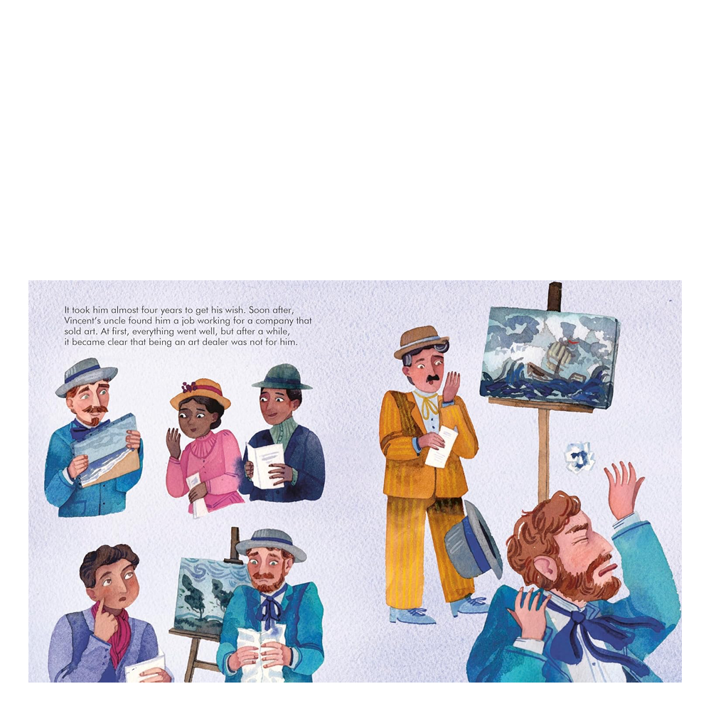 Little People Big Dreams - Vincent Van Gogh Çocuk Kitapları Uzmanı - Children's Books Expert