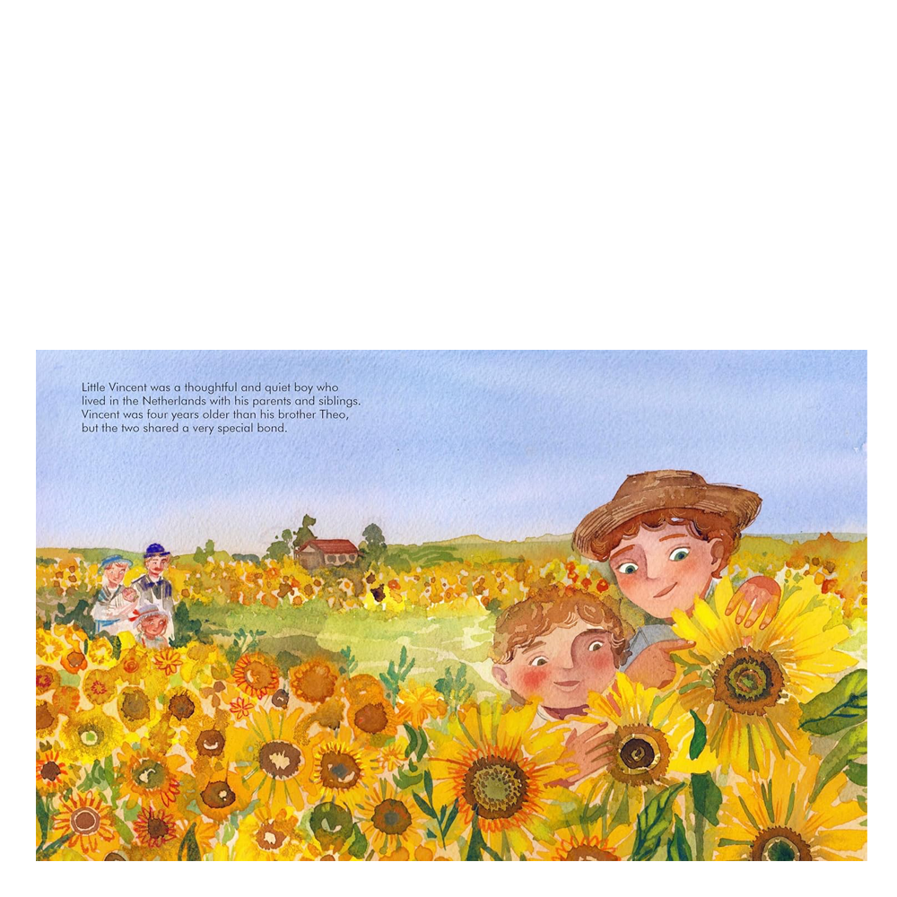 Little People Big Dreams - Vincent Van Gogh Çocuk Kitapları Uzmanı - Children's Books Expert