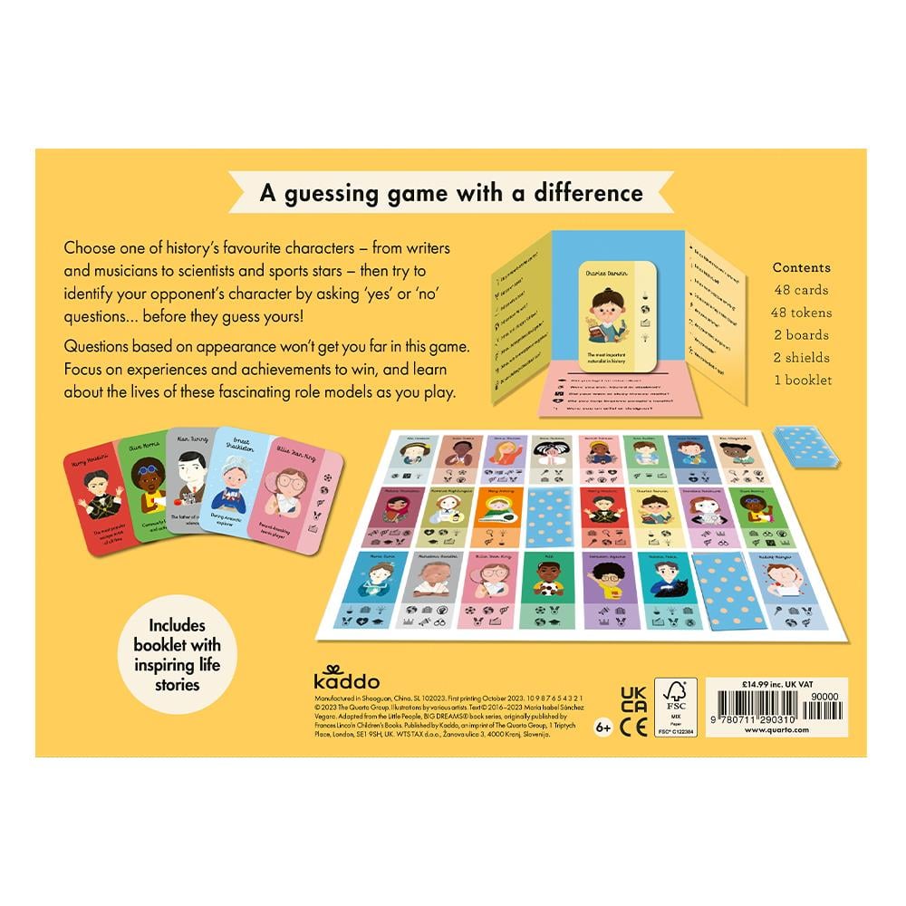 Little People Big Dreams Who Am I - Guessing Game Çocuk Kitapları Uzmanı - Children's Books Expert