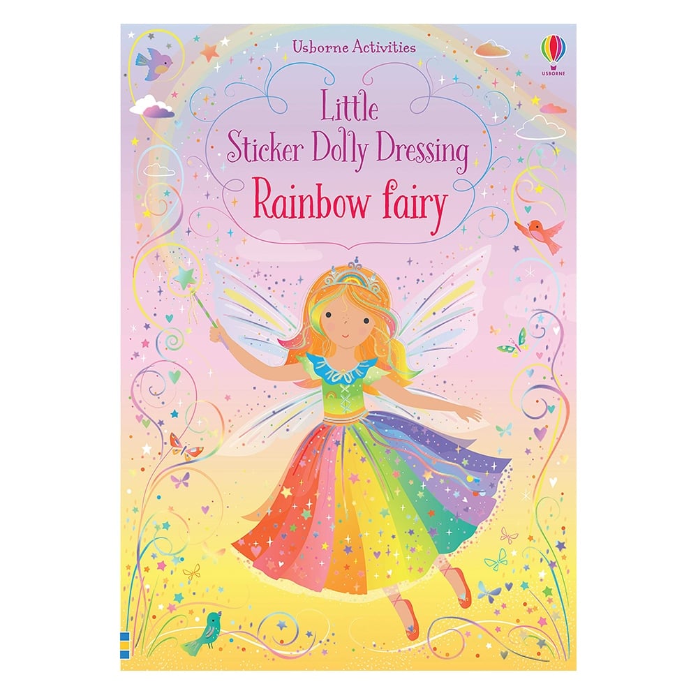 LITTLE STICKER DOLLY DRESSING RAINBOW FAIRY Çocuk Kitapları Uzmanı - Children's Books Expert