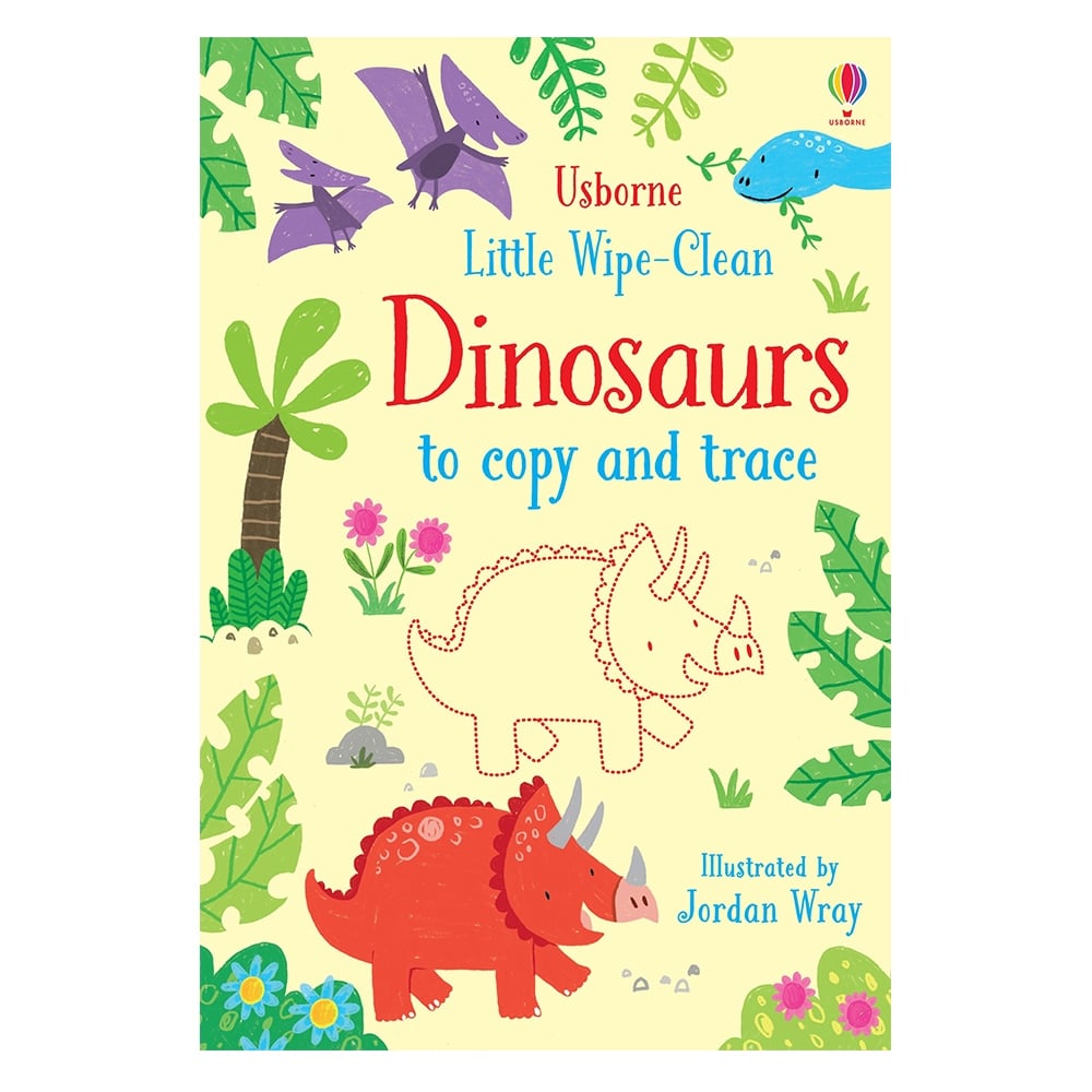 LITTLE WIPE-CLEAN DINOSAURS TO COPY AND TRACE #yenigelenler Çocuk Kitapları Uzmanı - Children's Books Expert