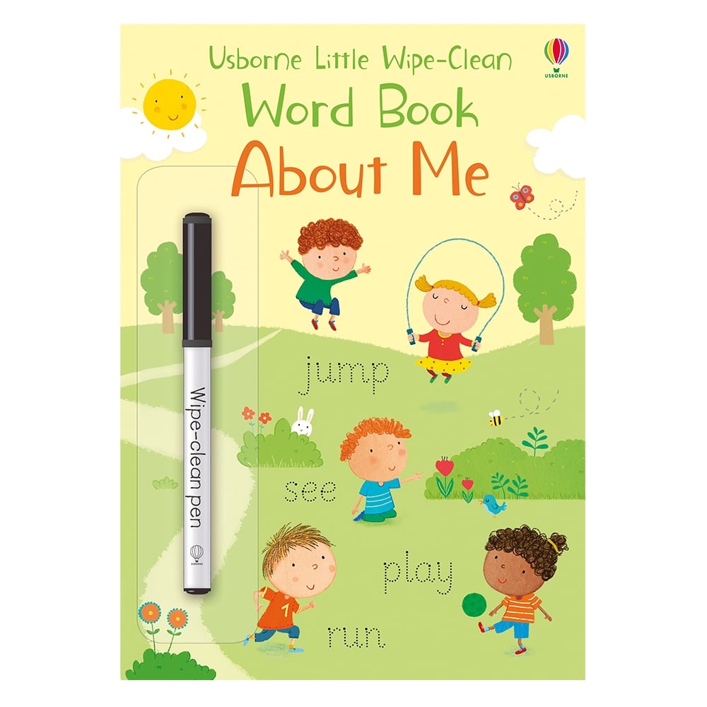 LITTLE WIPE-CLEAN WORD BOOK ABOUT ME #yenigelenler Çocuk Kitapları Uzmanı - Children's Books Expert