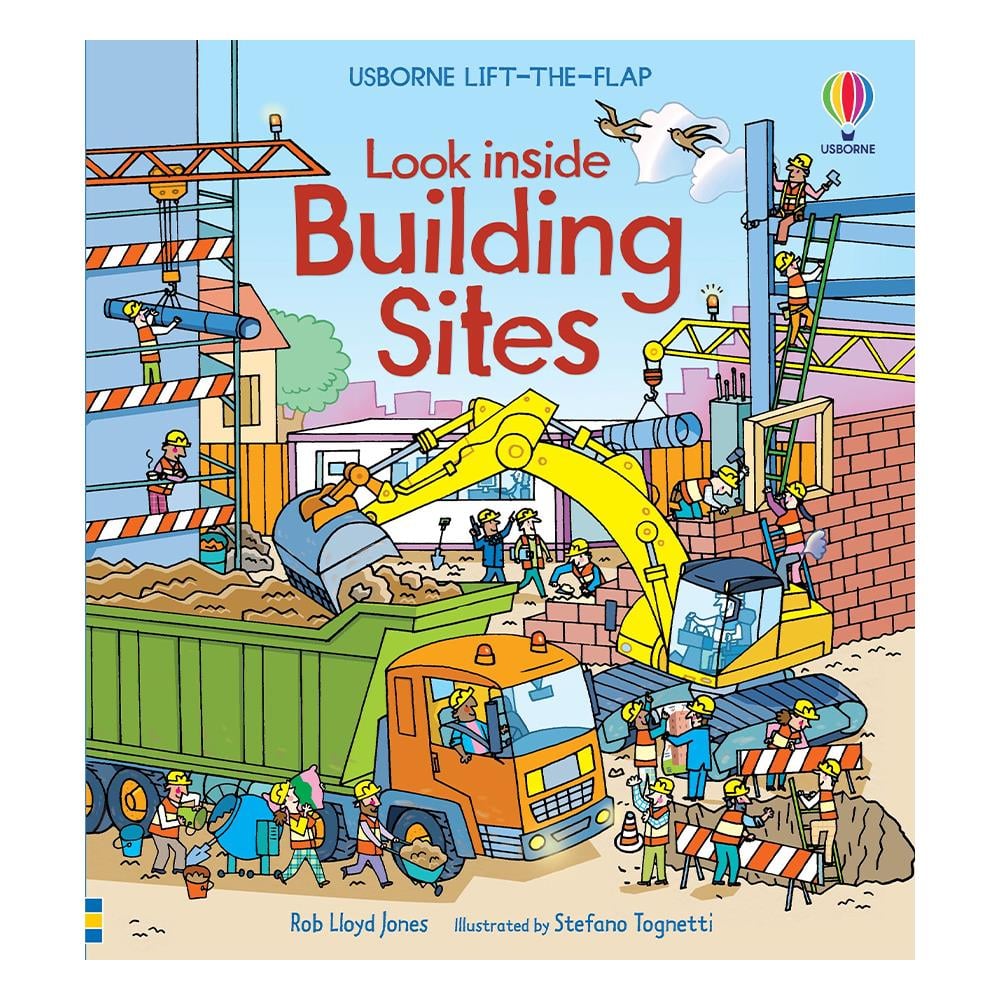 Look Inside a Building Site Çocuk Kitapları Uzmanı - Children's Books Expert