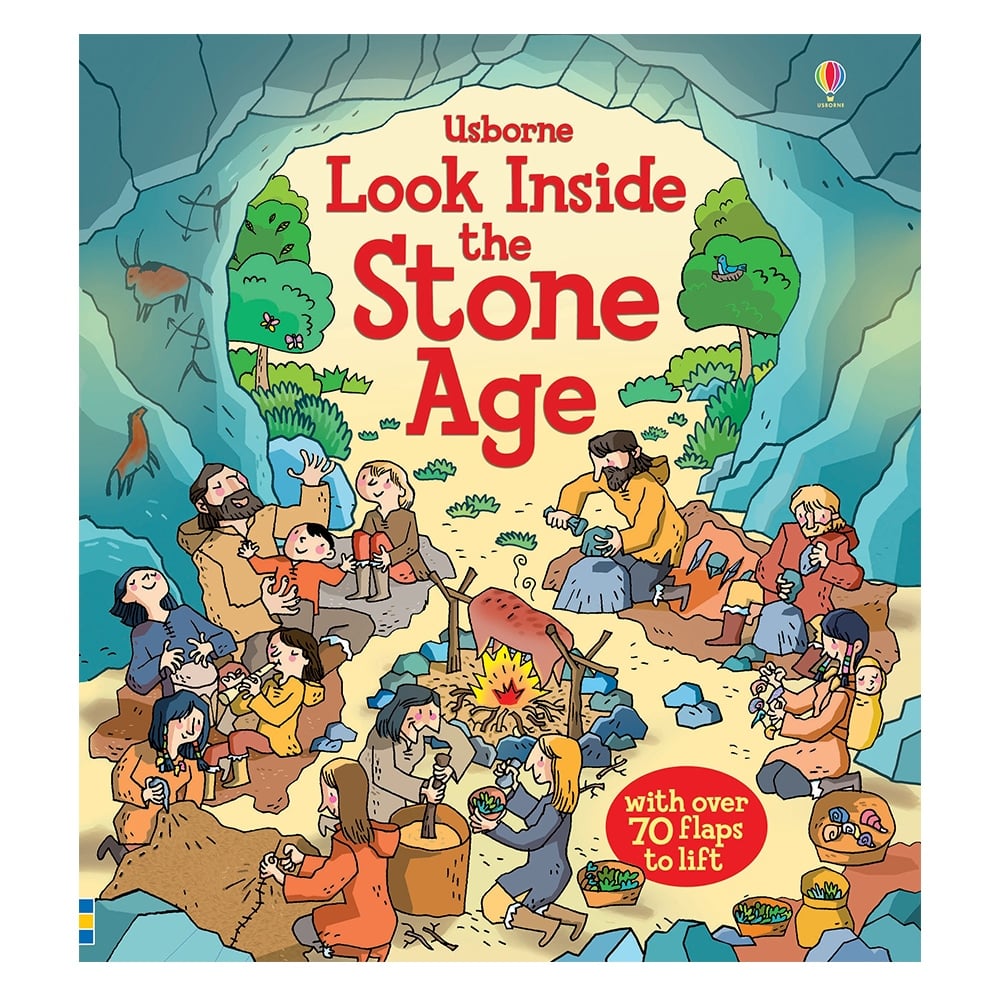 LOOK INSIDE THE STONE AGE #yenigelenler Çocuk Kitapları Uzmanı - Children's Books Expert