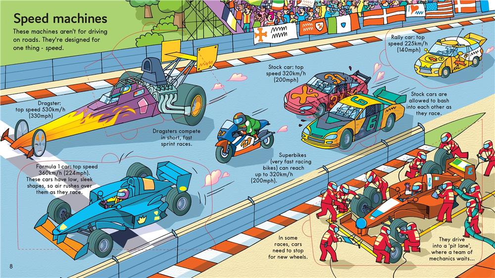 Look Inside - Things That Go Çocuk Kitapları Uzmanı - Children's Books Expert