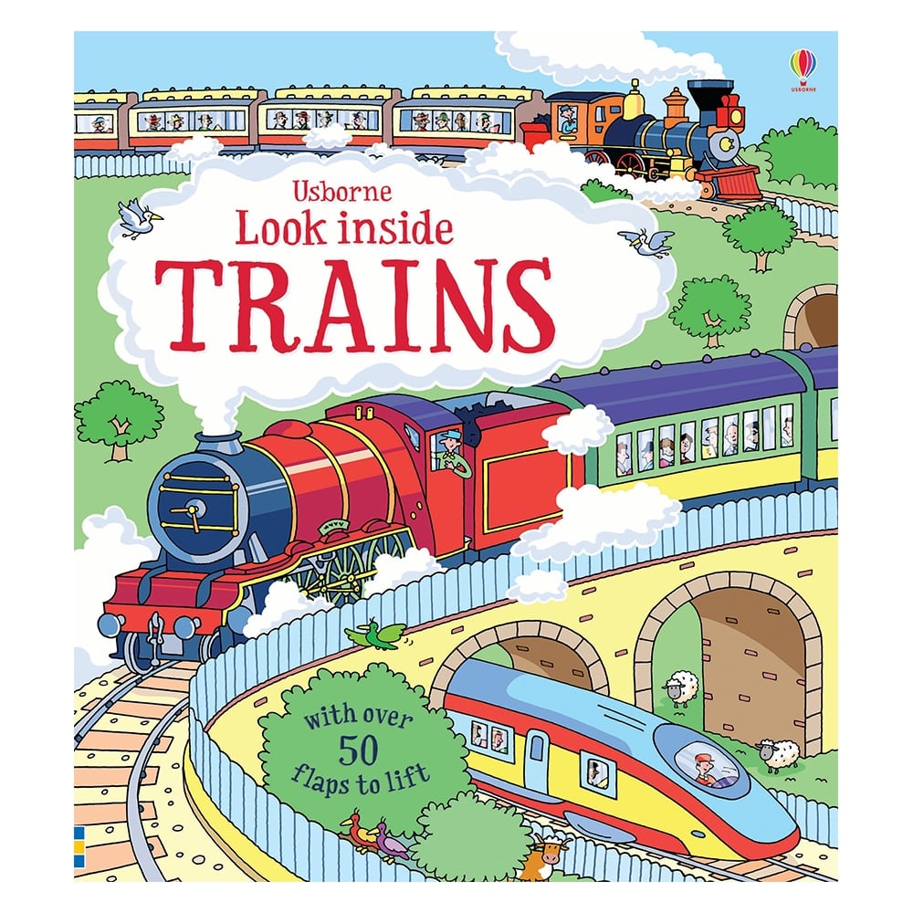 LOOK INSIDE TRAINS Çocuk Kitapları Uzmanı - Children's Books Expert