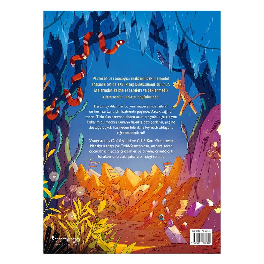 Luna ve Tlaloc un Hazinesi Çocuk Kitapları Uzmanı - Children's Books Expert