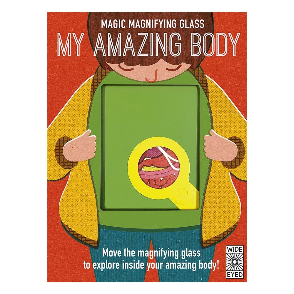 Magic Magnifying Glass - My Amazing Body Çocuk Kitapları Uzmanı - Children's Books Expert