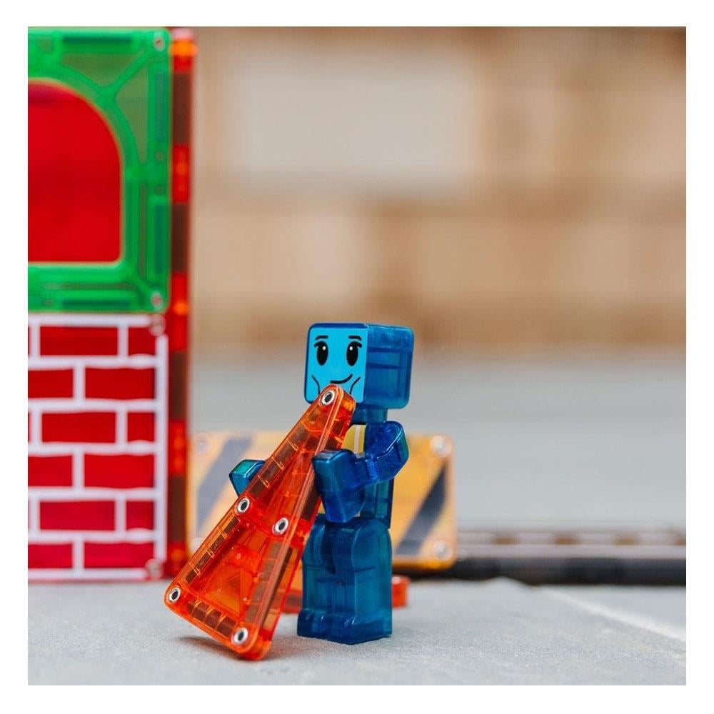 Magna-Tiles Builder XL - İnşaat XL 50 Parça Çocuk Kitapları Uzmanı - Children's Books Expert