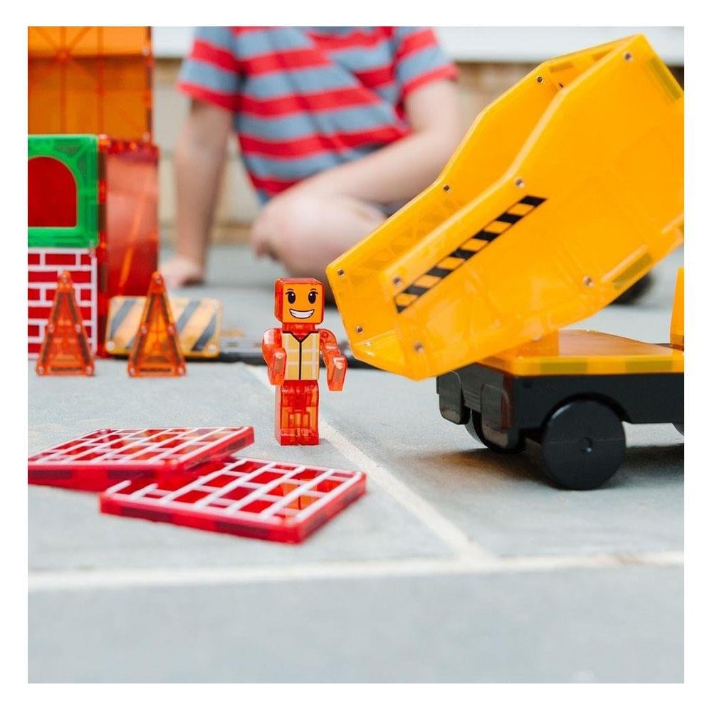Magna-Tiles Builder XL - İnşaat XL 50 Parça Çocuk Kitapları Uzmanı - Children's Books Expert