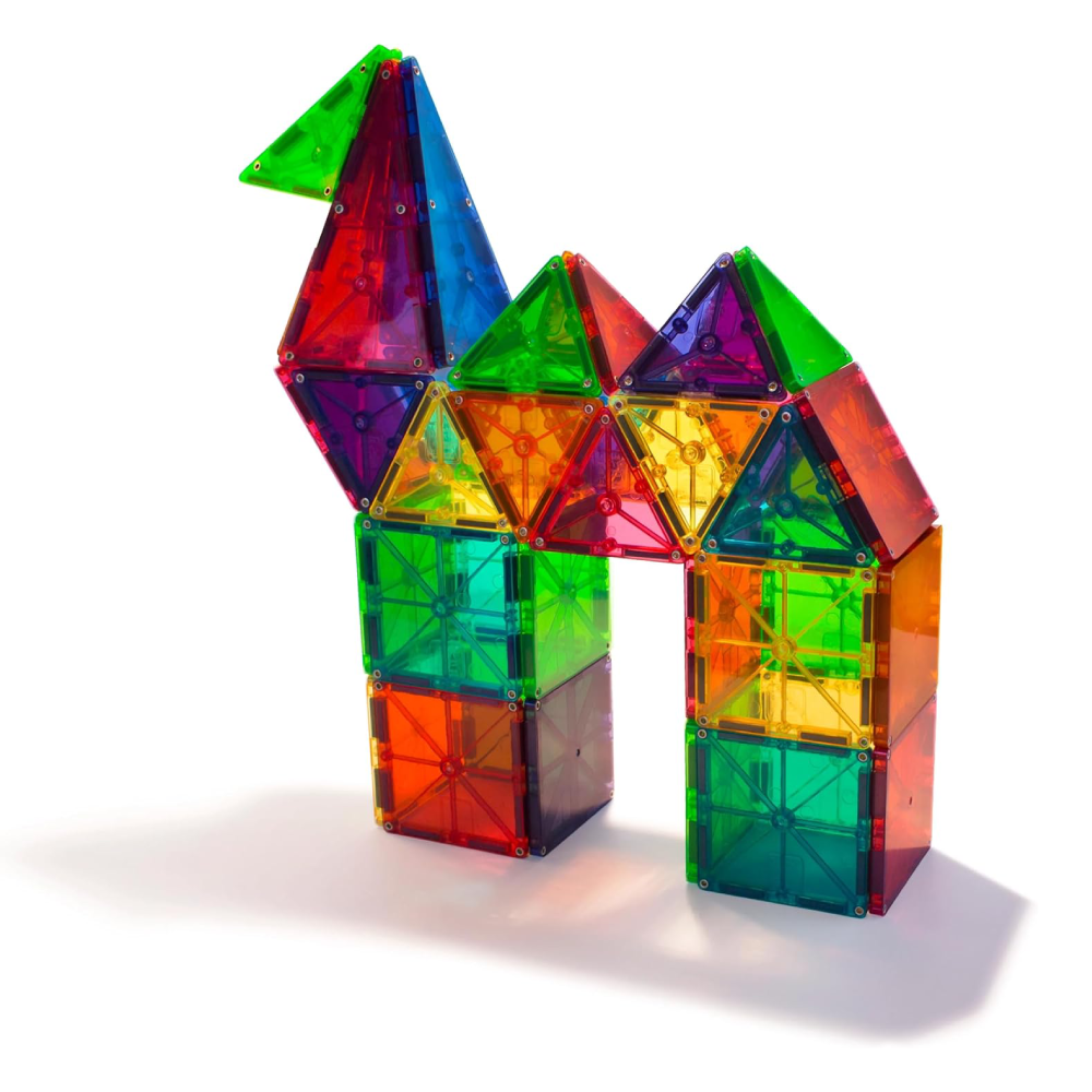 Magna-Tıles Clear Colors 100 Parça Çocuk Kitapları Uzmanı - Children's Books Expert